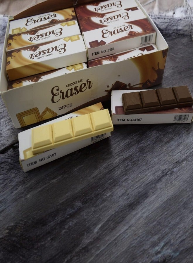 Asera Fancy Erasers for Birthday Return Gifts for Kids (Chocolate Erasers,Pack of 12) - Image 3